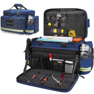 MENZOKE Patrol Bag, Car Front Seat Organizer for Law Enforcement